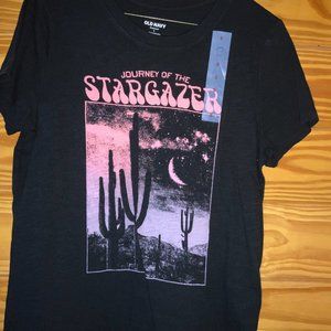 Old Navy | Small | Black Graphic Short Sleeve Tee